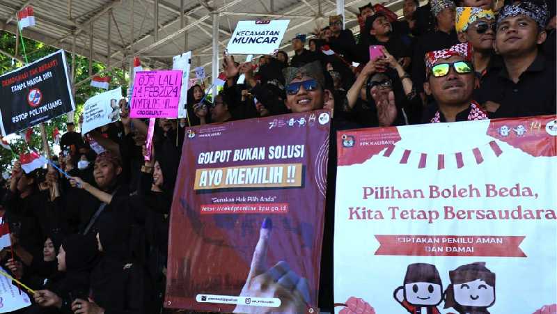 Kualitas demokrasi Indonesia merupakan salah satu tolok ukur pembangunan nasional di bidang politik