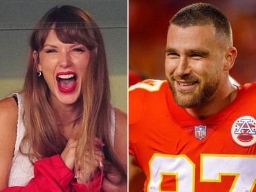 img-title Diduga Pacaran, Taylor Swift Keciduk Nonton Pertandingan Travis Kelce