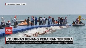 VIDEO: Kejurnas Renang Perairan Terbuka