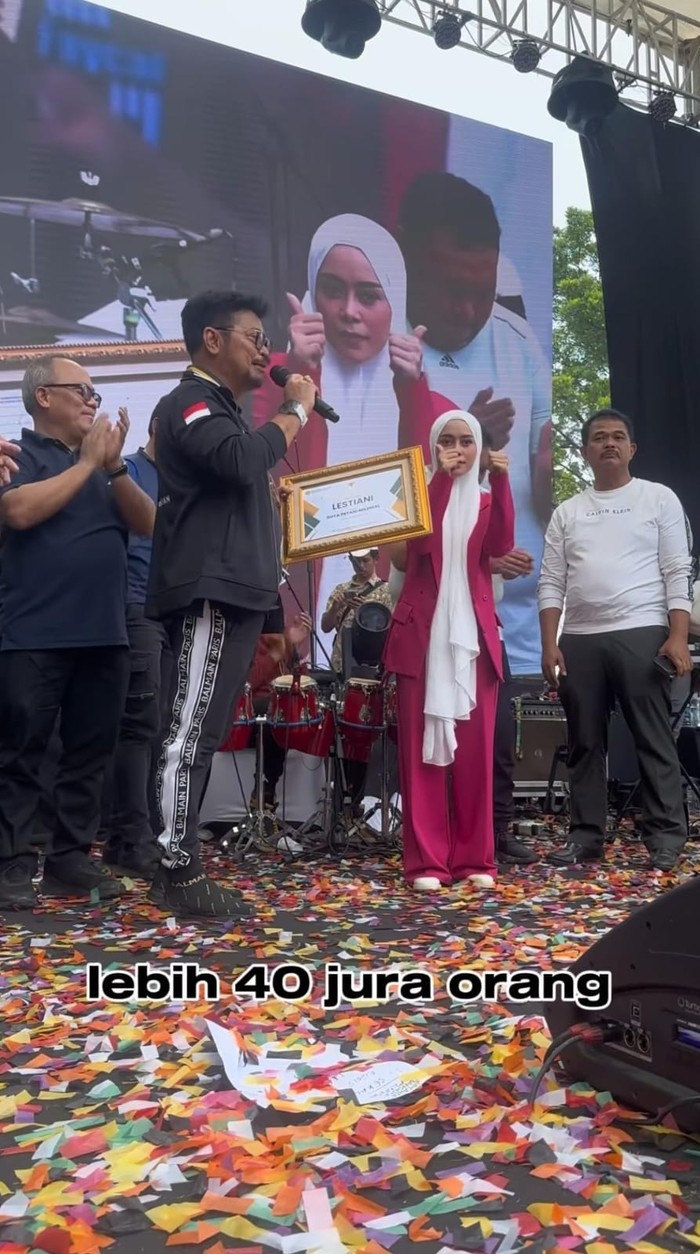 Lesti Kejora jadi Duta Petani Milenial