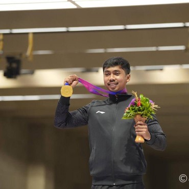 Profil & Prestasi Muhammad Sejahtera Dwi Putra Peraih Emas Pertama di Asian Games 2023