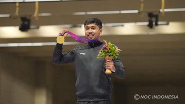Lagi, Muhammad Sejahtera Dwi Putra Raih Emas Kedua di Asian Games 2023