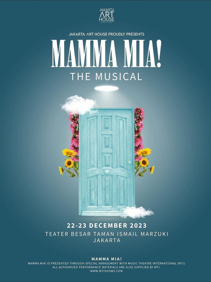 Pertunjukan teater musikal Mamma Mia! dari Jakarta Art House