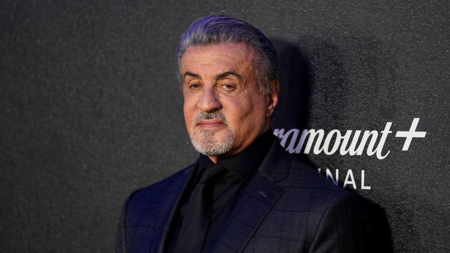 US actor Sylvester Stallone attends the Season 1 premiere of Paramount+ series 