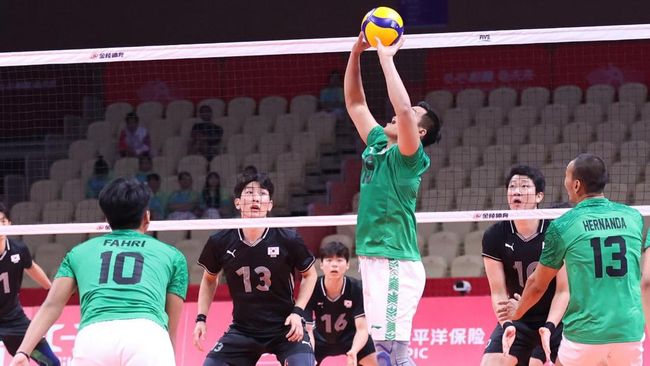 Problems Faced by Indonesian National Volleyball Team after Defeat to South Korea in 2023 Asian Games