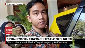 VIDEO: Gibran Enggan Tanggapi Kaesang Gabung PSI
