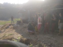 Air Sungai Kotor, Ibu-ibu di Rumpin Bogor Protes ke Penambang Pasir