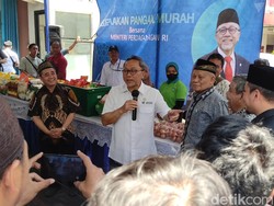 Zulhas Cek Pasar Johar Semarang, Harga Beras Disebut Masih Tinggi
