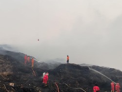 BPBD Sumsel Pertimbangkan Evakuasi Warga Sekitar TPA Sukawinatan