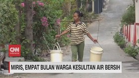 VIDEO: Miris, Empat Bulan Warga Kesulitan Air Bersih