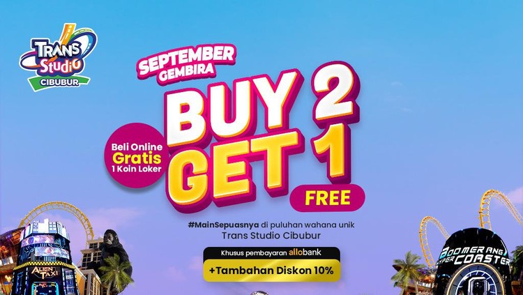 Promo Trans Studio Cibubur