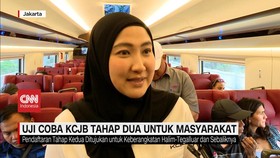 VIDEO: Uji Coba Gratis Kereta Cepat Jakarta-Bandung Tahap Dua