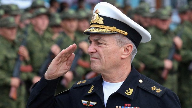 Komandan Armada Laut Hitam Rusia Viktor Sokolov disebut tewas dalam serangan rudal Ukraina.