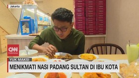VIDEO: Menikmati Nasi Padang Sultan di Ibu Kota