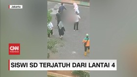 VIDEO: Diduga Dirundung, Siswi SD Terjatuh dari Lantai 4