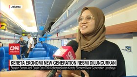 VIDEO: Kereta Ekonomi New Generation Resmi Diluncurkan