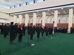 Lantik 54 Pejabat Baru, Plt Sekjen MPR RI Tekankan Pembenahan Organisasi