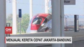 VIDEO: Mencoba Kereta Cepat Jakarta Bandung