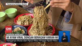 VIDEO: Mi Ayam Viral Ragam Varian & Bakmi Karet Telur Bebek