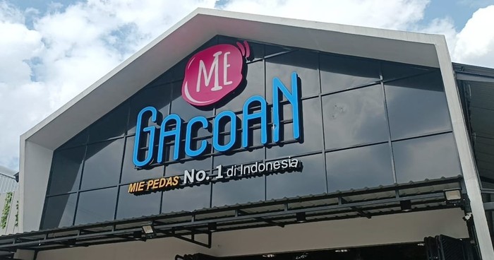 Outlet Mie Gacoan di Medan. (Goklas Wisely/detikSumut)