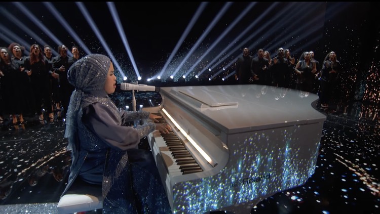 Putri Ariani di Final America's Got Talent 2023