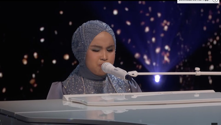 Putri Ariani di Final America's Got Talent 2023