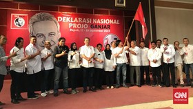 Relawan 'Projo Ganjar' Deklarasi Dukung Ganjar, Klaim Direstui Jokowi
