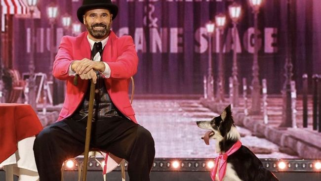 Penampil Adrian Stoica dan anjingnya, Hurricane, dinobatkan sebagai pemenang America's Got Talent 2023.