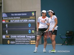 Asian Games 2023: Ganda Putri Tenis Sumbang Perunggu untuk Indonesia