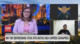 VIDEO: MK Tak Berwenang Utak-Atik Batas Usia Capres-Cawapres