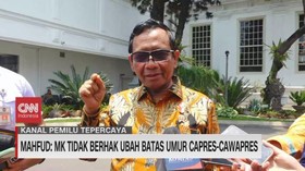 VIDEO: Mahfud MD: MK Tidak Berhak Ubah Batas Umur Capres-Cawapres