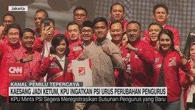 VIDEO: Kaesang Jadi Ketum, KPU Ingatkan PSI Urus Perubahan Pengurus