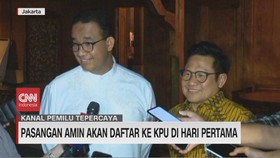 VIDEO: Pasangan Amin Akan Daftar ke KPU di Hari Pertama
