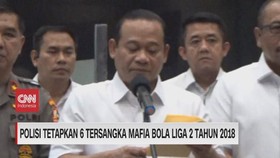 VIDEO: Polisi Tetapkan 6 Tersangka Mafia Bola Liga 2 Tahun 2018