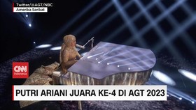 VIDEO: Putri Ariani Juara ke-4 di America's Got Talent 2023