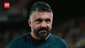 VIDEO: Gennaro Gattuso Jadi Pelatih Olympique Marseille
