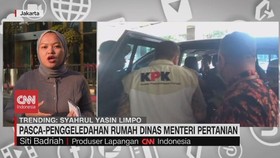 VIDEO: Pasca-Penggeledahan Rumah Dinas Menteri Pertanian