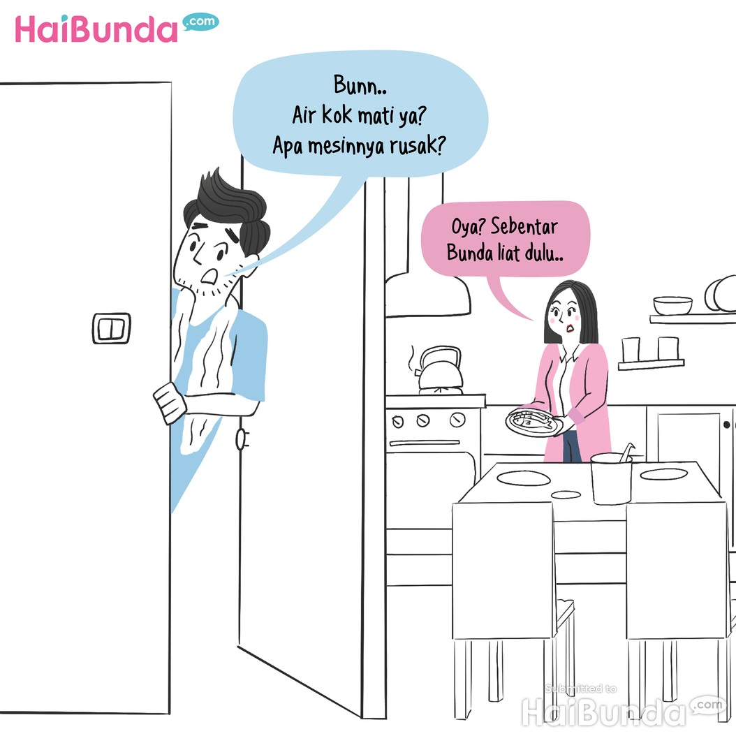 Komik Bunda&colon; Sumur Kering&comma; Bun