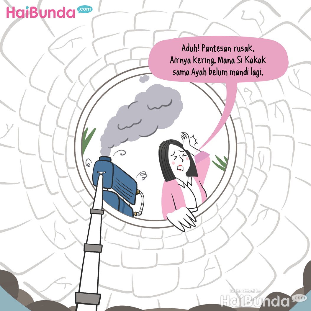 Komik Bunda&colon; Sumur Kering&comma; Bun