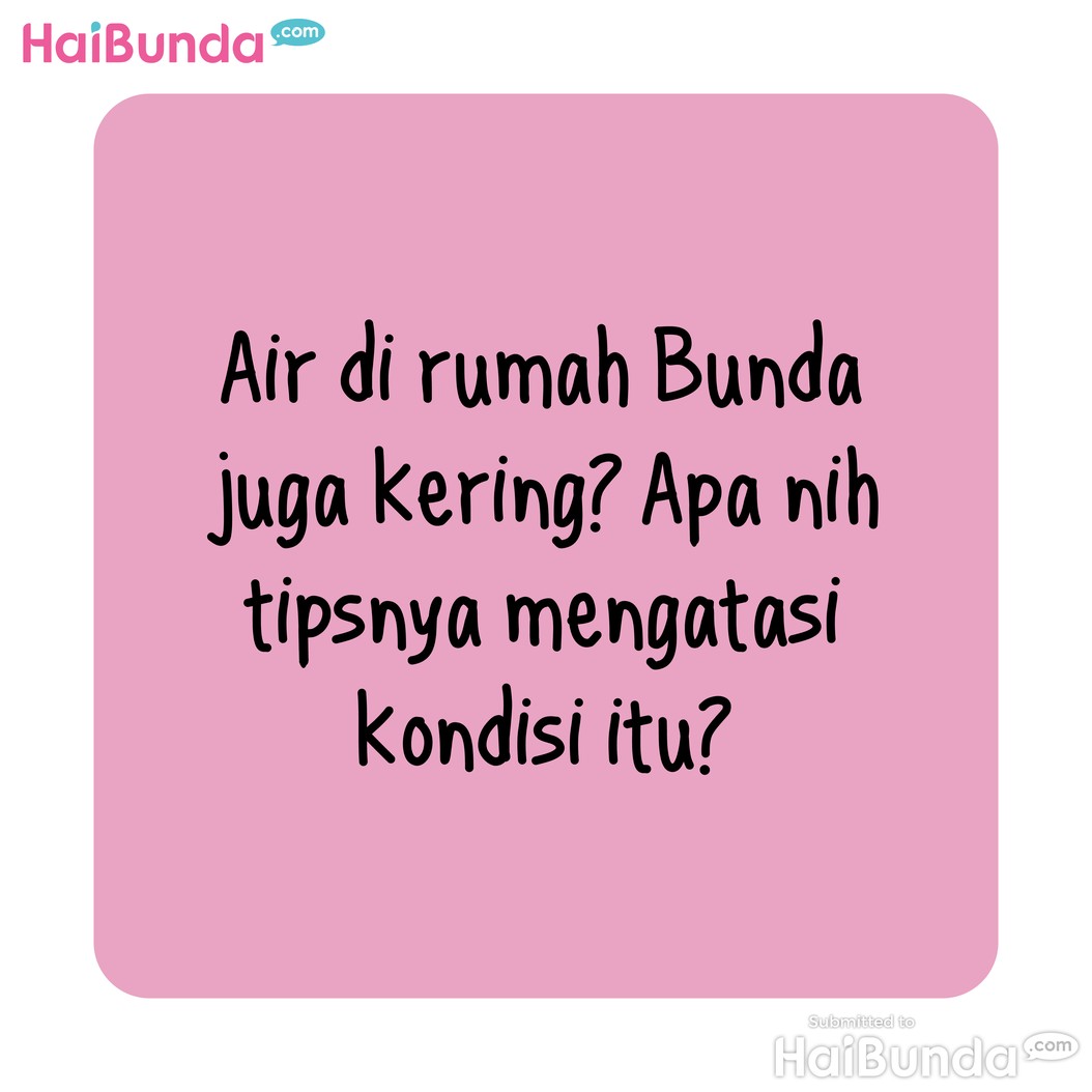 Komik Bunda&colon; Sumur Kering&comma; Bun