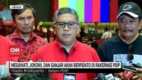 VIDEO: Megawati, Jokowi, dan Ganjar akan Berpidato di Rakernas PDIP