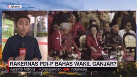 VIDEO: Rakernas PDI-P Bahas Wakil Ganjar?