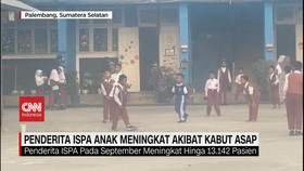 VIDEO: Penderita ISPA Anak Meningkat Akibat Kabut Asap