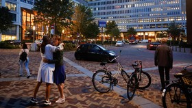 FOTO: Horor Penembakan di Rotterdam, Dua Orang Tewas