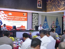 Rakernis Reskrim Polda Jabar Bahas Pemilu Hingga Kebijakan Ekonomi Nasional