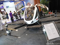Taksi Terbang Mejeng di Hub Space X KAI Expo 2023, Bisa Dipakai di IKN ?