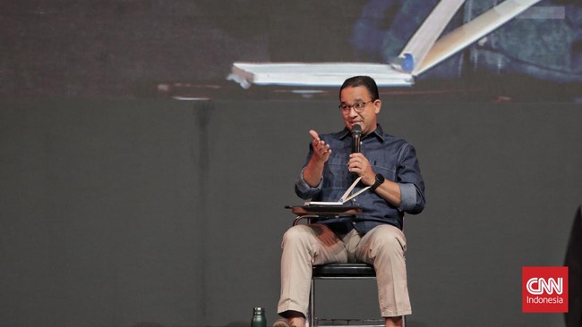 Bacapres Anies Baswedan mengatakan pertumbuhan ekonomi Indonesia tidak mampu menekan tingkat pengangguran.