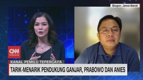 VIDEO; Tarik-Menarik Pendukung Ganjar, Prabowo Dan Anies