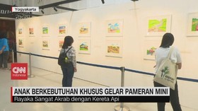 VIDEO: Anak Berkebutuhan Khusus Gelar Pameran Mini