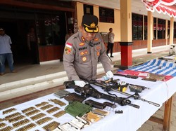 Terkuak KKB Pakai Senpi TNI Saat Baku Tembak Aparat di Pegunungan Bintang